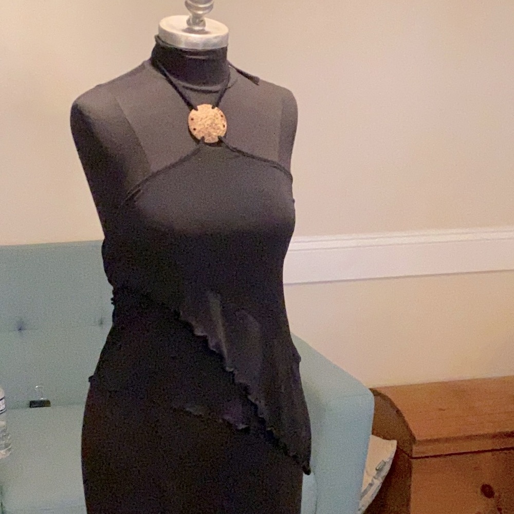 Moda international sz md halter top never worn